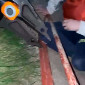 В Усть-Каменогорске ребенок застрял ногой в горке