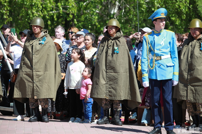 В Усть-Каменогорске празднуют День Победы