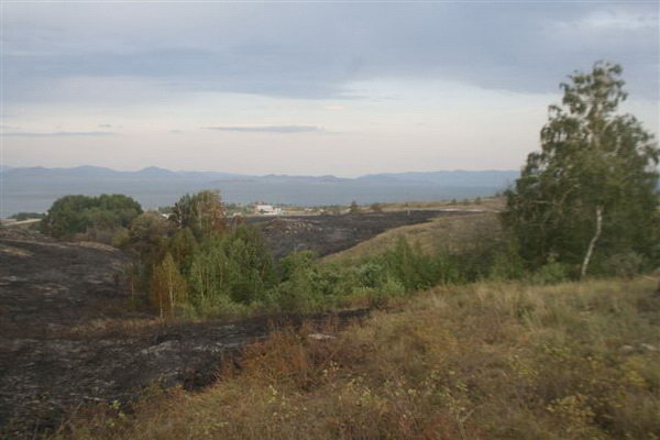Пожар в Новой Бухтарме