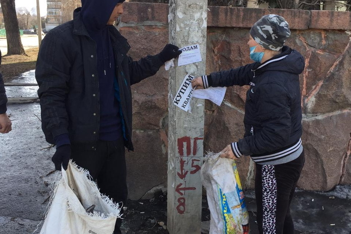 В городе наводят чистоту