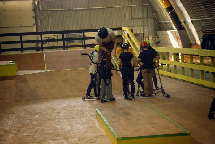 В Усть-Каменогорске работает первый крытый скейт-парк LimitSkateParkYK