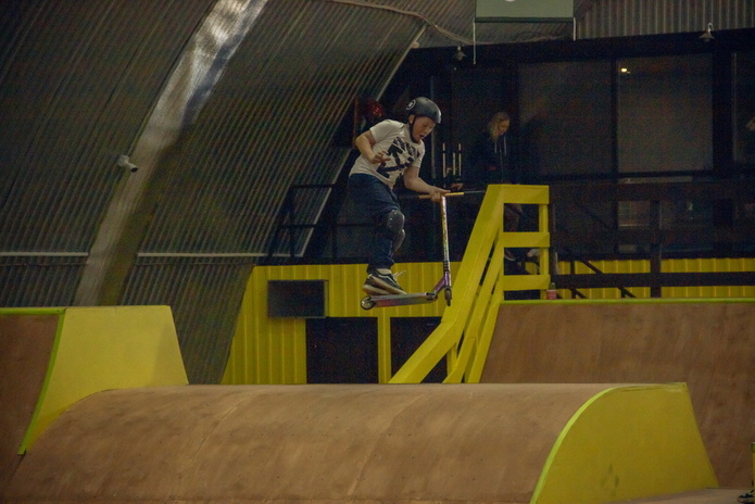 В Усть-Каменогорске работает первый крытый скейт-парк LimitSkateParkYK