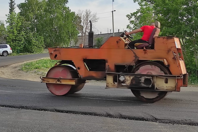 Ремонт дорог в городе идет с отставанием от графика