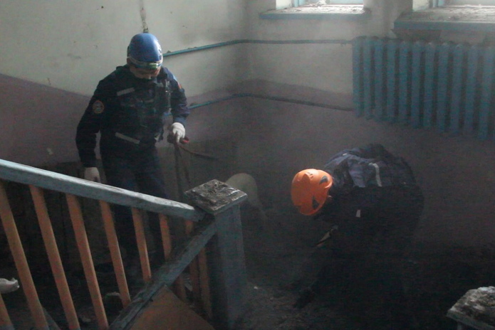 В Усть-Каменогорске обрушился потолок в жилом доме