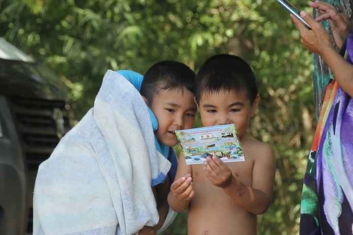За безопасностью на водоемах начали следить собаки-спасатели