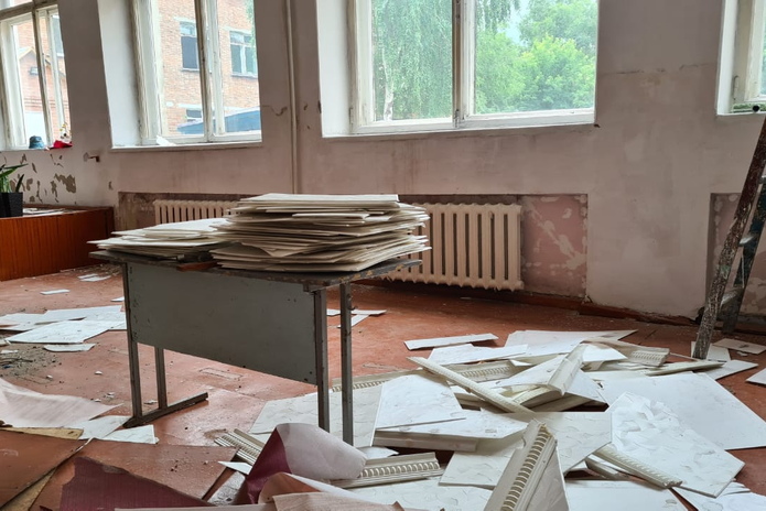 Капремонт – подарок школе на 50-летие