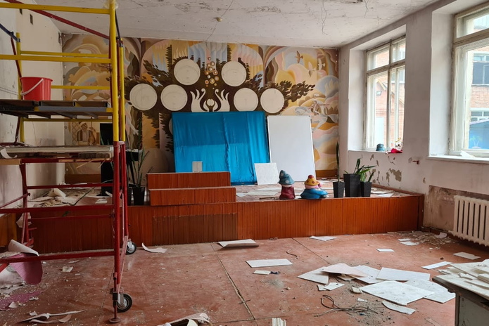 Капремонт – подарок школе на 50-летие