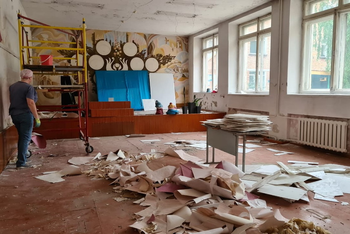 Капремонт – подарок школе на 50-летие