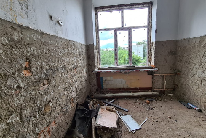 В школе №37 все окна будут новыми