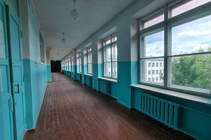 В школе №37 все окна будут новыми