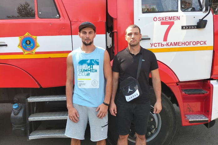 Двое устькаменогорцев спасли при пожаре инвалида