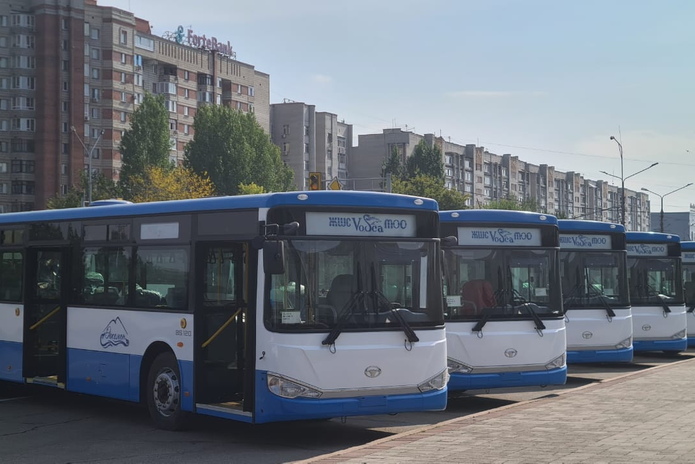 Новые автобусы выйдут на городские маршруты