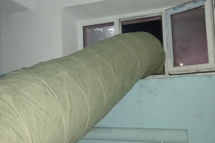 При пожаре в десятиэтажке огнеборцами  Усть-Каменогорска  спасены 55 человек