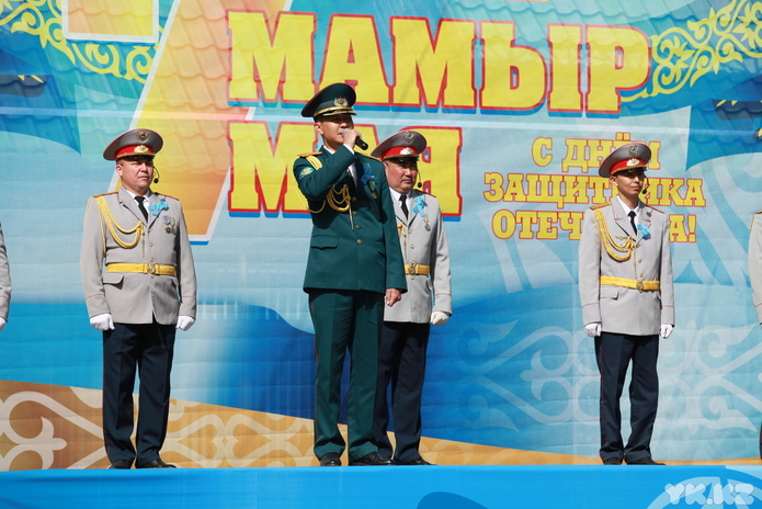 7 мая в Усть-Каменогорске праздничным концертом отметили День защитника Отечества