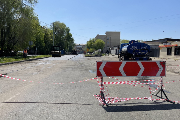 После ремонта на улице Крылова появится новый пешеходный переход