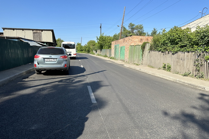 В Усть-Каменогорске закончен ремонт на улице Пограничная