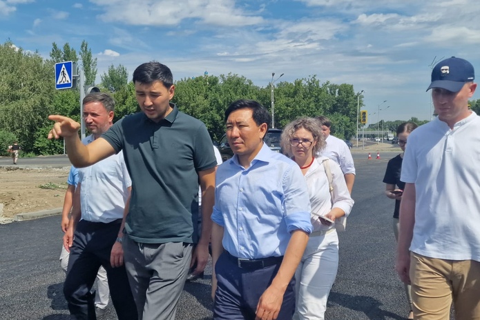 Самый большой перекрёсток Усть-Каменогорска скоро будет завершён