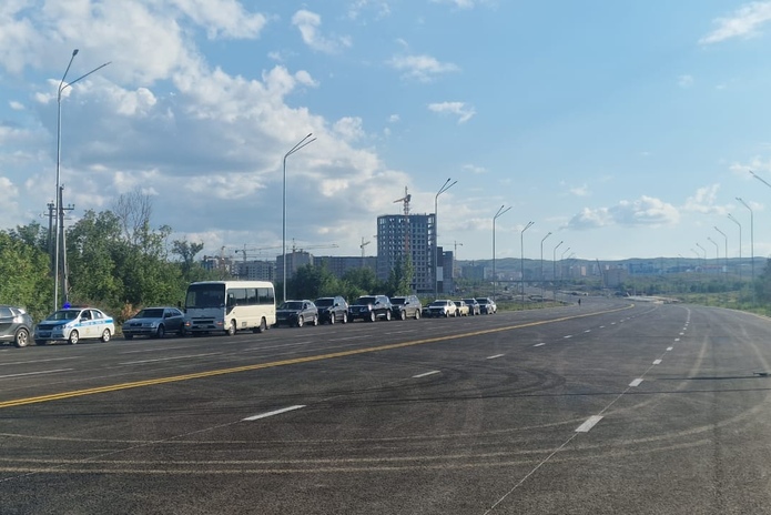 Новая развязка за Иртышским мостом открыта