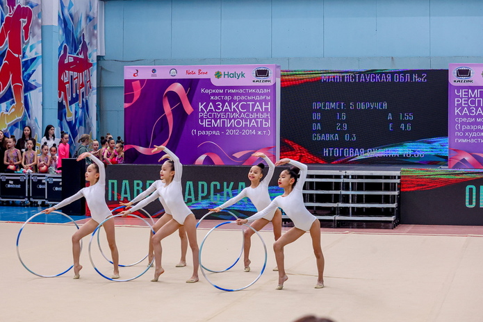 В Усть-Каменогорске стартовал Чемпионат РК по художественной гимнастике