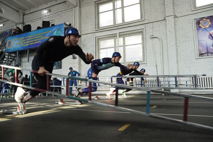 В ВКО стартовали зимние Чемпионаты Республики Казахстан по пожарно-спасательному спорту