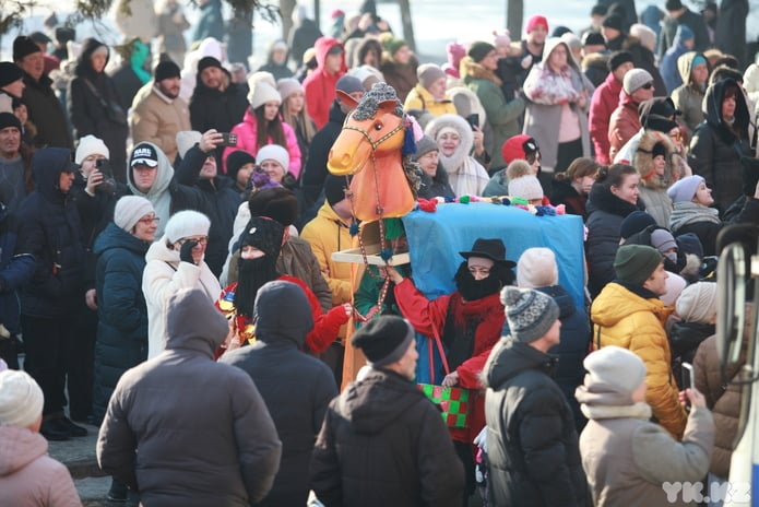 В Усть-Каменогорске широко отметили Масленицу