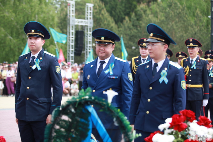 В Усть-Каменогорске празднуют 80 лет Великой Победы