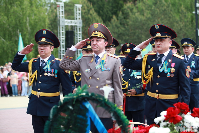 В Усть-Каменогорске празднуют 80 лет Великой Победы