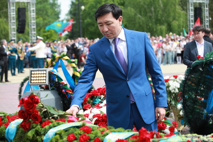 В Усть-Каменогорске празднуют 80 лет Великой Победы