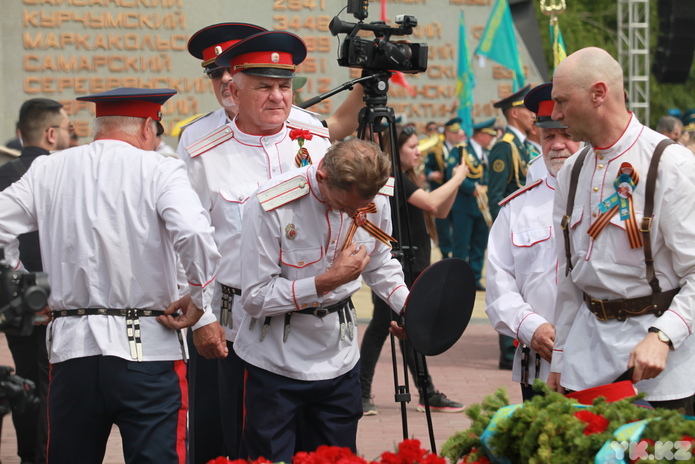 В Усть-Каменогорске празднуют 80 лет Великой Победы