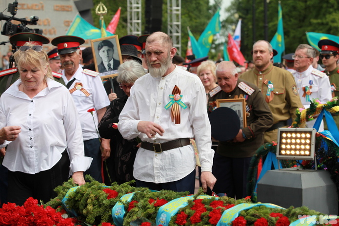 В Усть-Каменогорске празднуют 80 лет Великой Победы