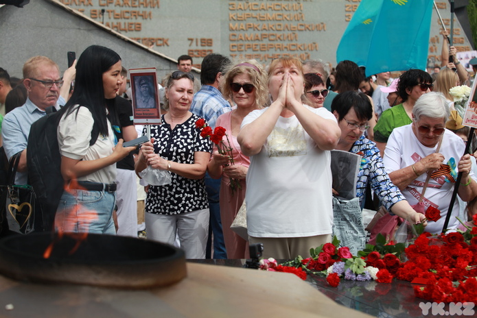 В Усть-Каменогорске празднуют 80 лет Великой Победы