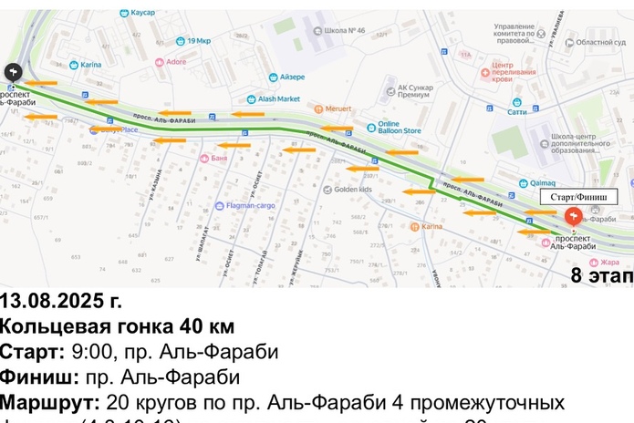 В ВКО начинается ежегодная велогонка 