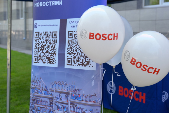 В Усть-Каменогорске прошёл BoschDay: тест-драйв инструмента и лотерея для участников!