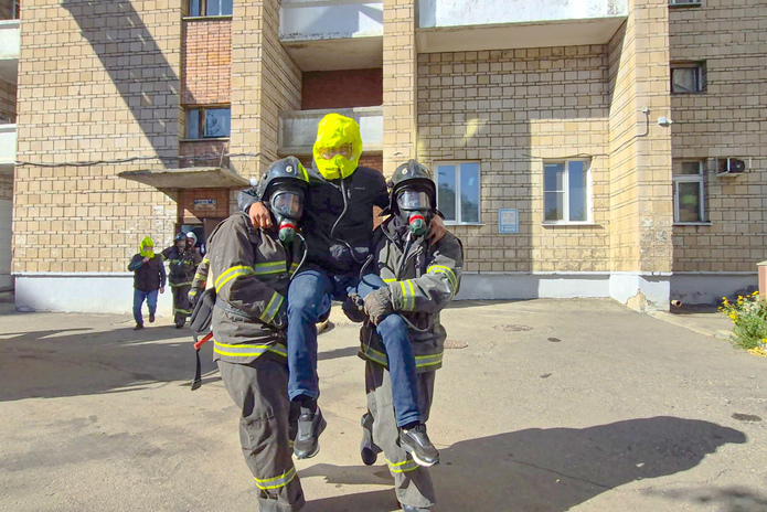 В Усть-Каменогорске  на шестом этаже жилого дома 