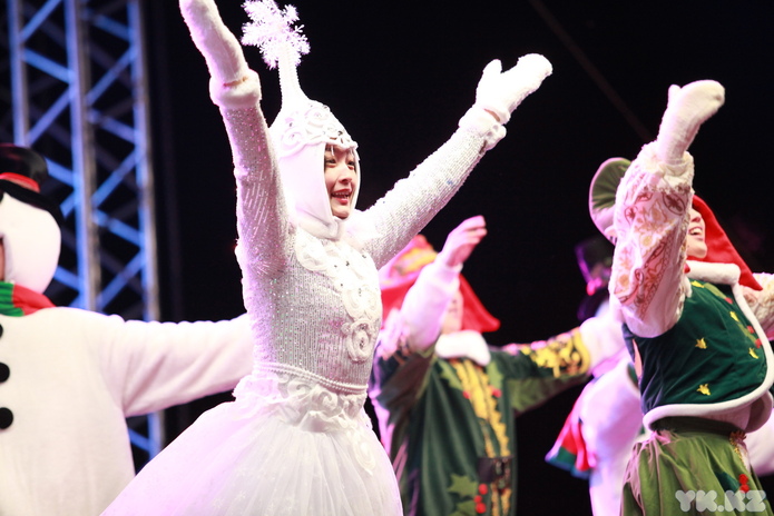 В Усть-Каменогорске зажгли главную ёлку области