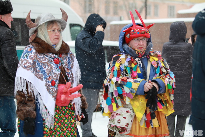 В Усть-Каменогорске широко и весело отметили Масленицу