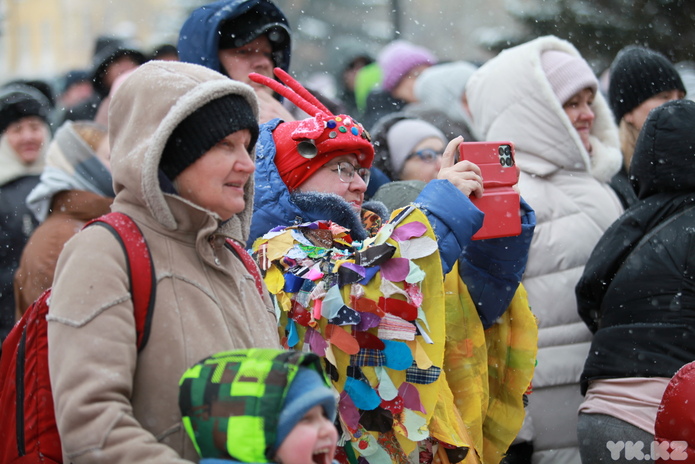 В Усть-Каменогорске широко и весело отметили Масленицу