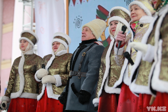 В Усть-Каменогорске широко и весело отметили Масленицу