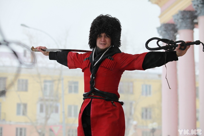 В Усть-Каменогорске широко и весело отметили Масленицу