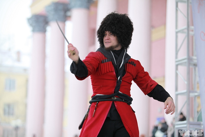 В Усть-Каменогорске широко и весело отметили Масленицу