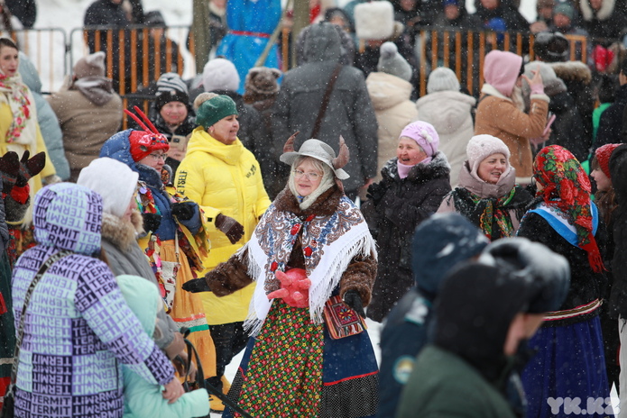 В Усть-Каменогорске широко и весело отметили Масленицу