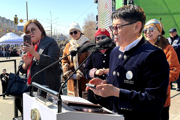 В Усть-Каменогорске установлен международный рекорд