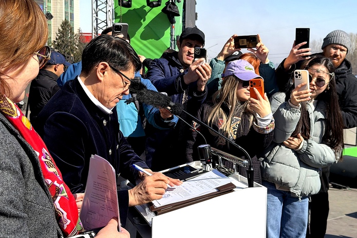 В Усть-Каменогорске установлен международный рекорд