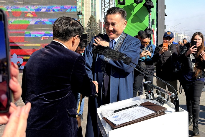 В Усть-Каменогорске установлен международный рекорд