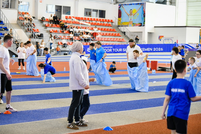 В Усть-Каменогорске прошла спартакиада для детей с особыми потребностями