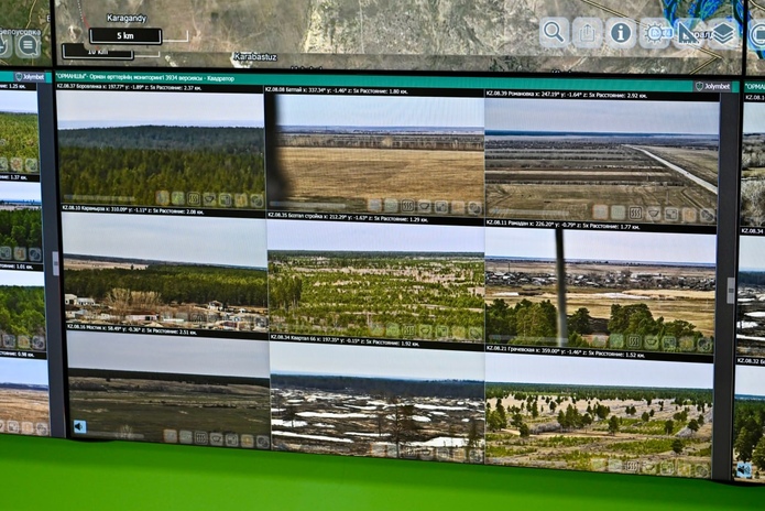 Технология раннего выявления лесных пожаров применяется в ВКО