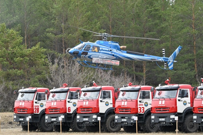 Технология раннего выявления лесных пожаров применяется в ВКО