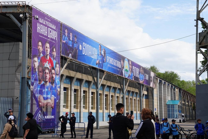 На обновленном стадионе 
