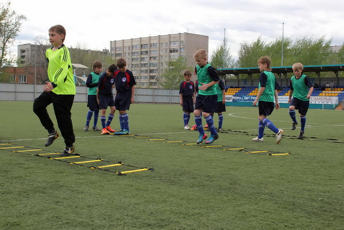 Для юных футболистов