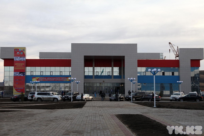 Дворец принимает спортсменов (+фото)